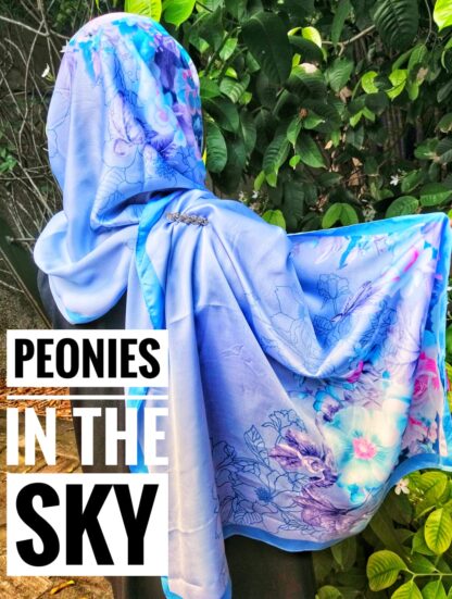 Watercolour Floral Shawl Series - Image 6